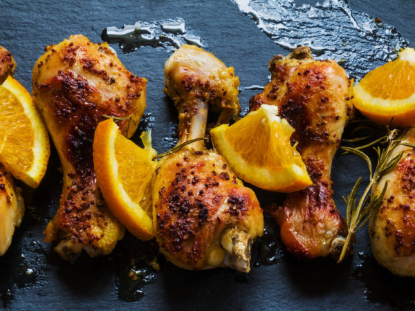 Pollo a la naranja