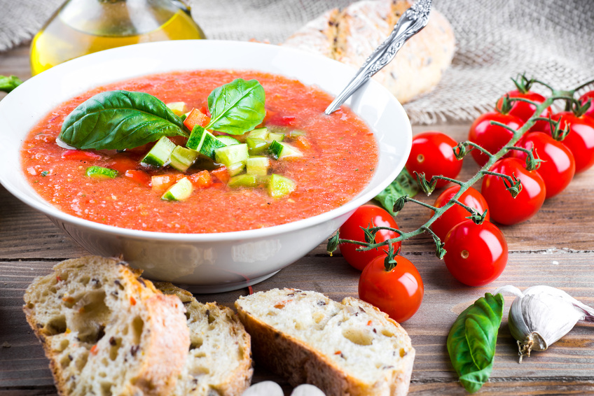 Receta de gazpacho